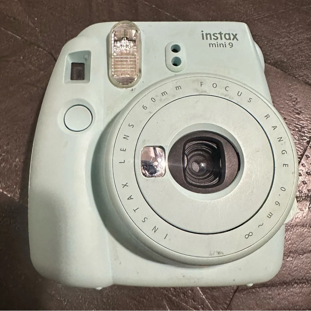 Fujifilm Blue Digital Camera with Retro Design